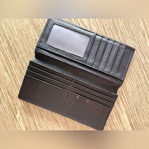 Elegant Black Leather Wallet